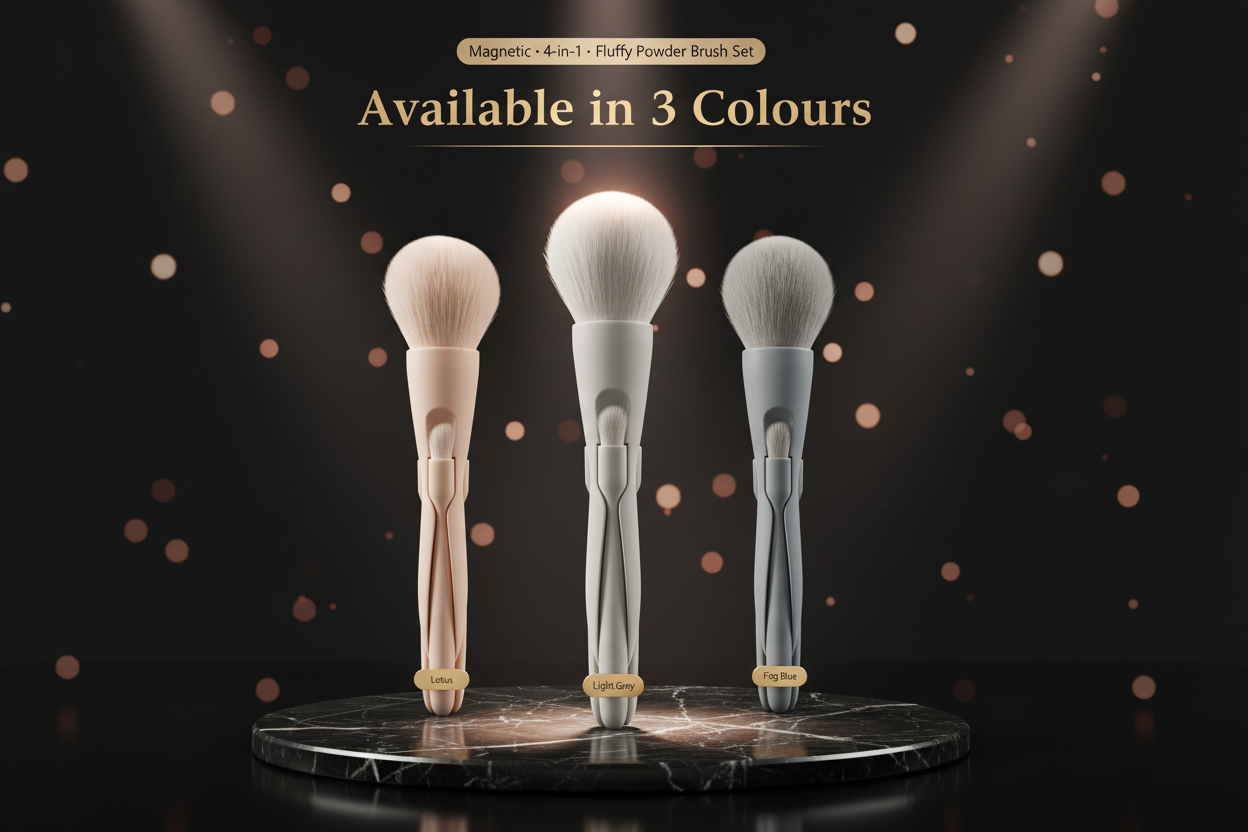SolaraGlow™ CloudSoft Brush Set