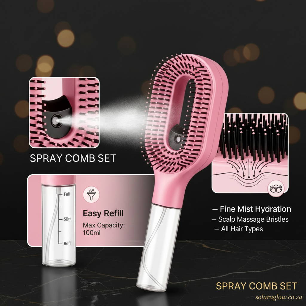 SolaraGlow™ Luxe Spray Comb