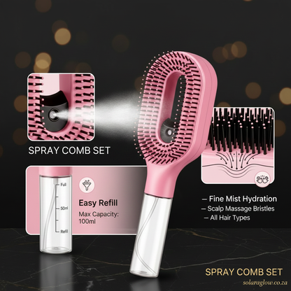 SolaraGlow™ Luxe Spray Comb