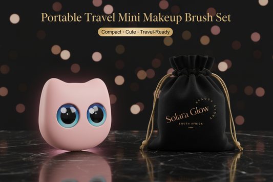 SolaraGlow™ Kitty Mini Brush Set