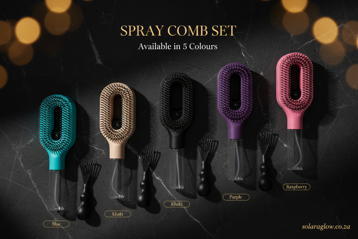 SolaraGlow™ Luxe Spray Comb