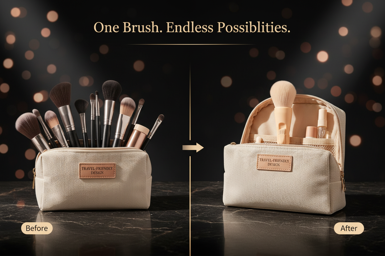 SolaraGlow™ CloudSoft Brush Set