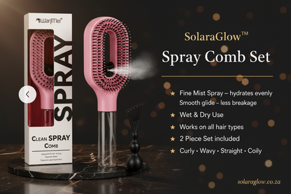 SolaraGlow™ Luxe Spray Comb